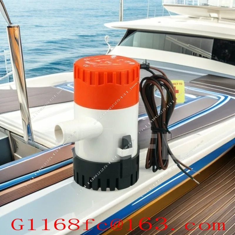 1100GPH 12V DC Submersible Pump Bilge Pump Live Fish Tank Water Pump