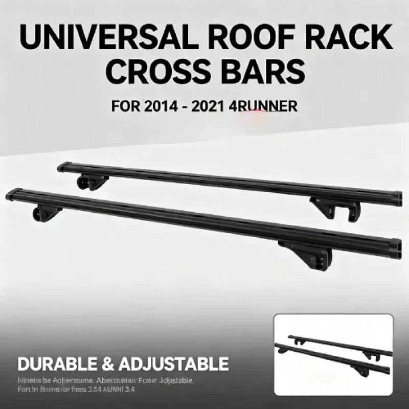 High Quality Adjustable Roof Travel Rack Beam Bar 14-21 Auto Accessories