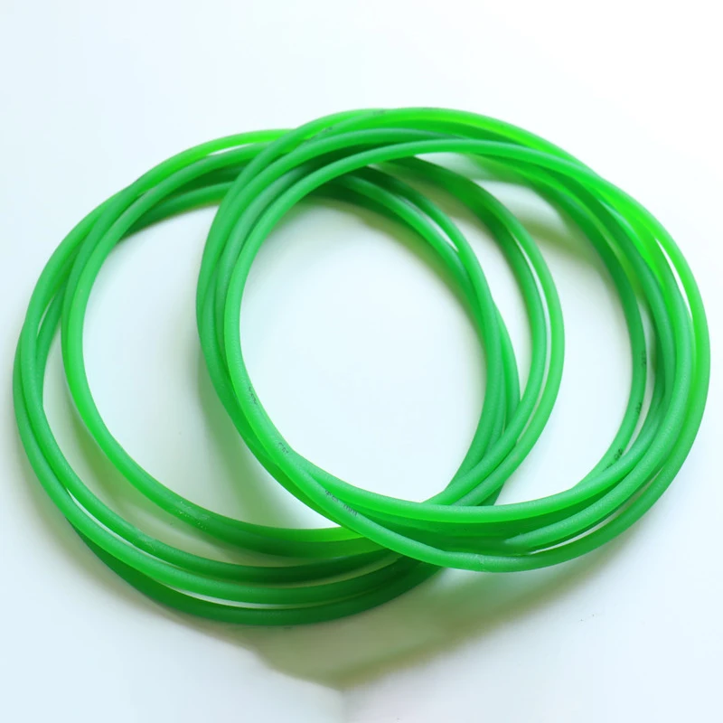 10mm*1000mm Polyurethane Belt PU Round Belt Round Strip Drive Belt Green