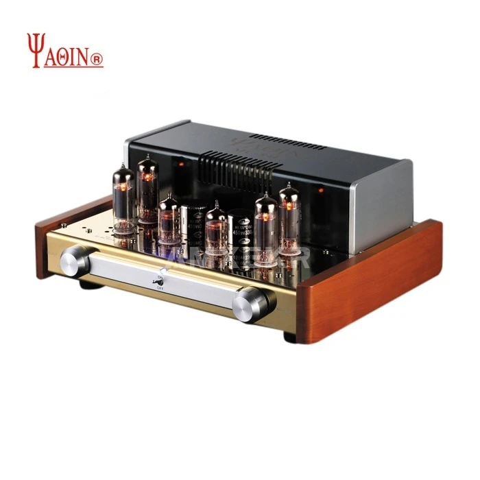 YAQIN MC-84L Tube Amplifier EL84 Tube Amplifier Fever HiFi Audio High Fidelity 12W*2 Power Amplifier Home