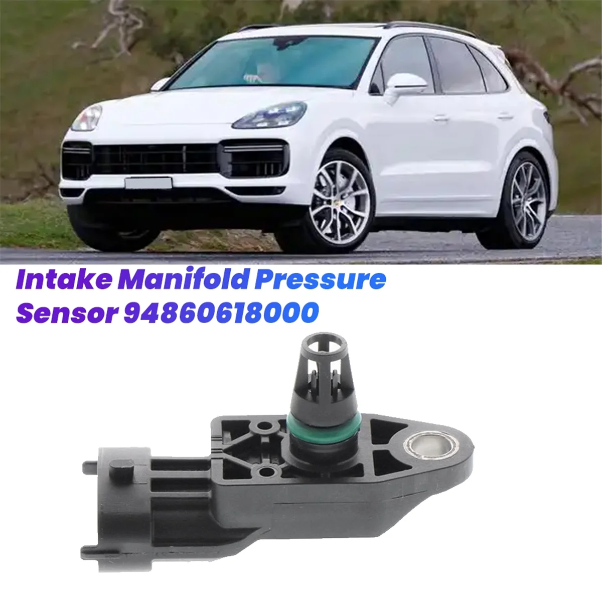 Car Intake Manifold Pressure Sensor 94860618000 for Porsche 911 Carrera Boxster Cayenne Cayman Panamera 2010-2016