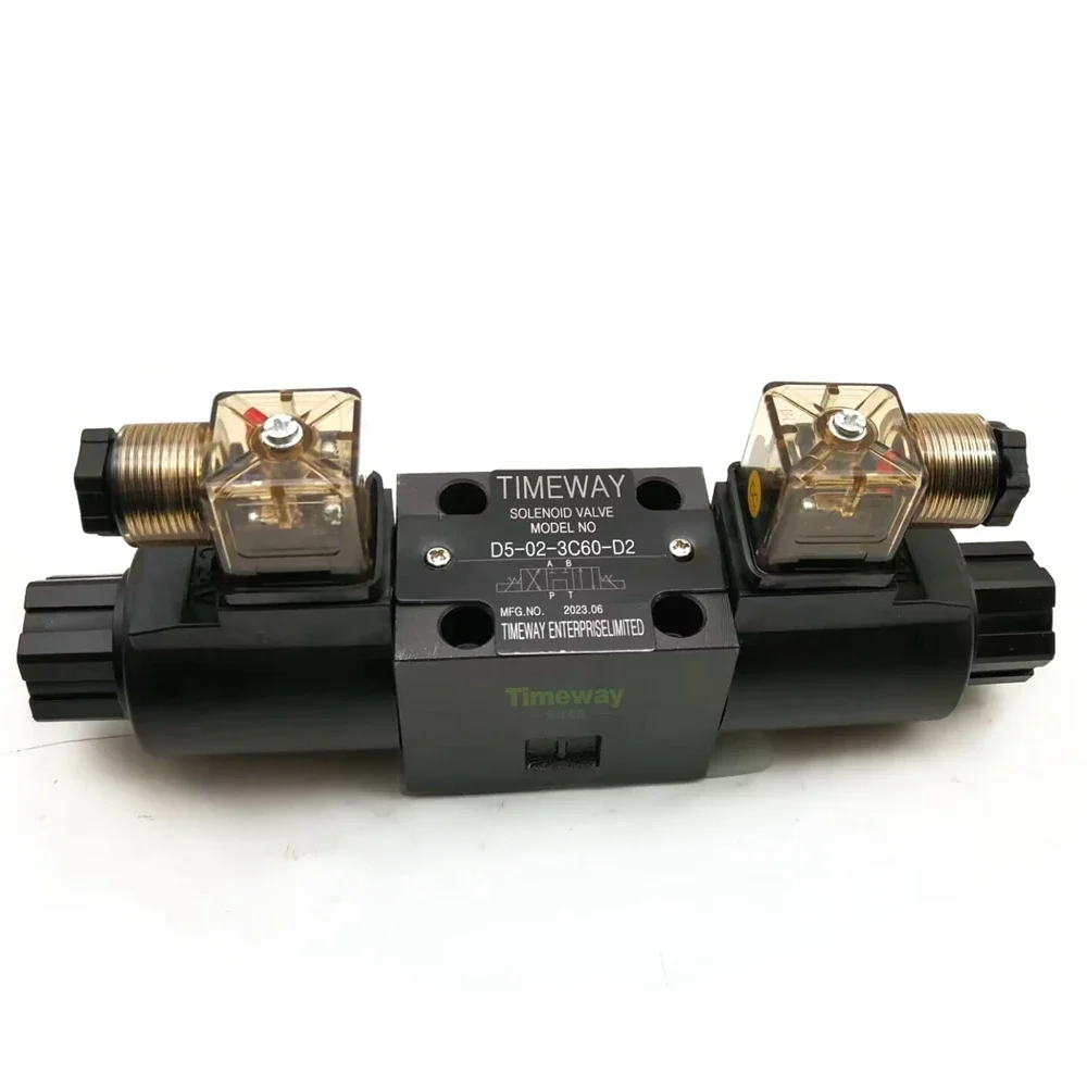 TIMEWAY Hydraulic Valve D5-02-3C60-D2 Solenoid Directional Control Valve