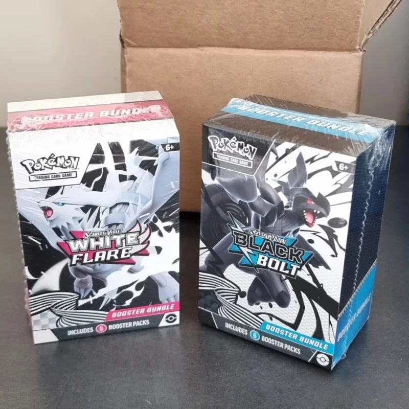 

Набор из 360 английских карт Pokemon: Black Bolt, White Flare, Booster Box. Идеально для битв, подарков, сюрпризов на день рождения.