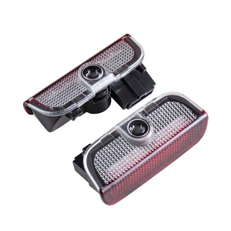 Luz LED para puerta de coche, accesorio Interior de sombra de bienvenida, para Porsche Cayenne 955, 957, 92A, 958, Panamera 970, 971, Boxster Macan 95B, 2 piezas