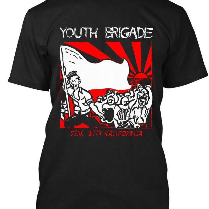 

Ограниченная новая популярная молодежная бригада Sink с американской футбольной футболкой California S 4Xl