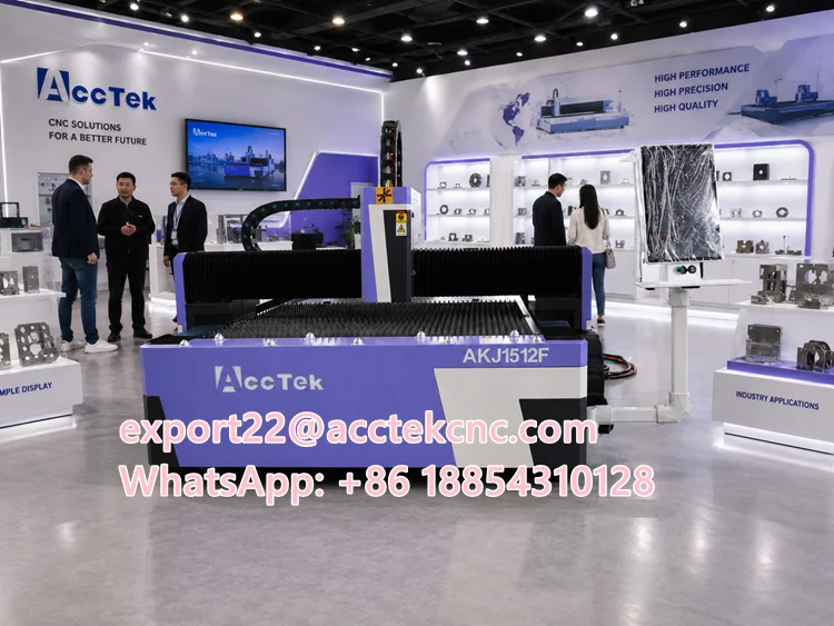 Full Automatic Fiber Laser Cutter Machine High Precision CNC Metal Laser Cutting System for Stainless Steel Aluminum