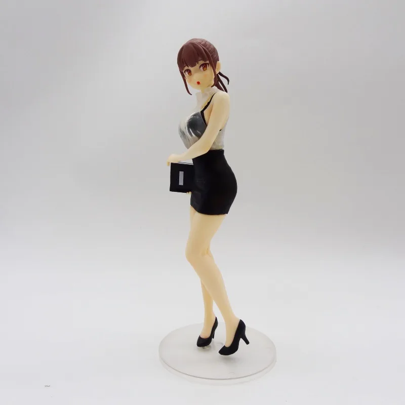 20cm UnionCreative Homeroom Teacher Figure POPQN Illustration Anime Girl PVC Statue Boxed Desktop Collectible Model Gift