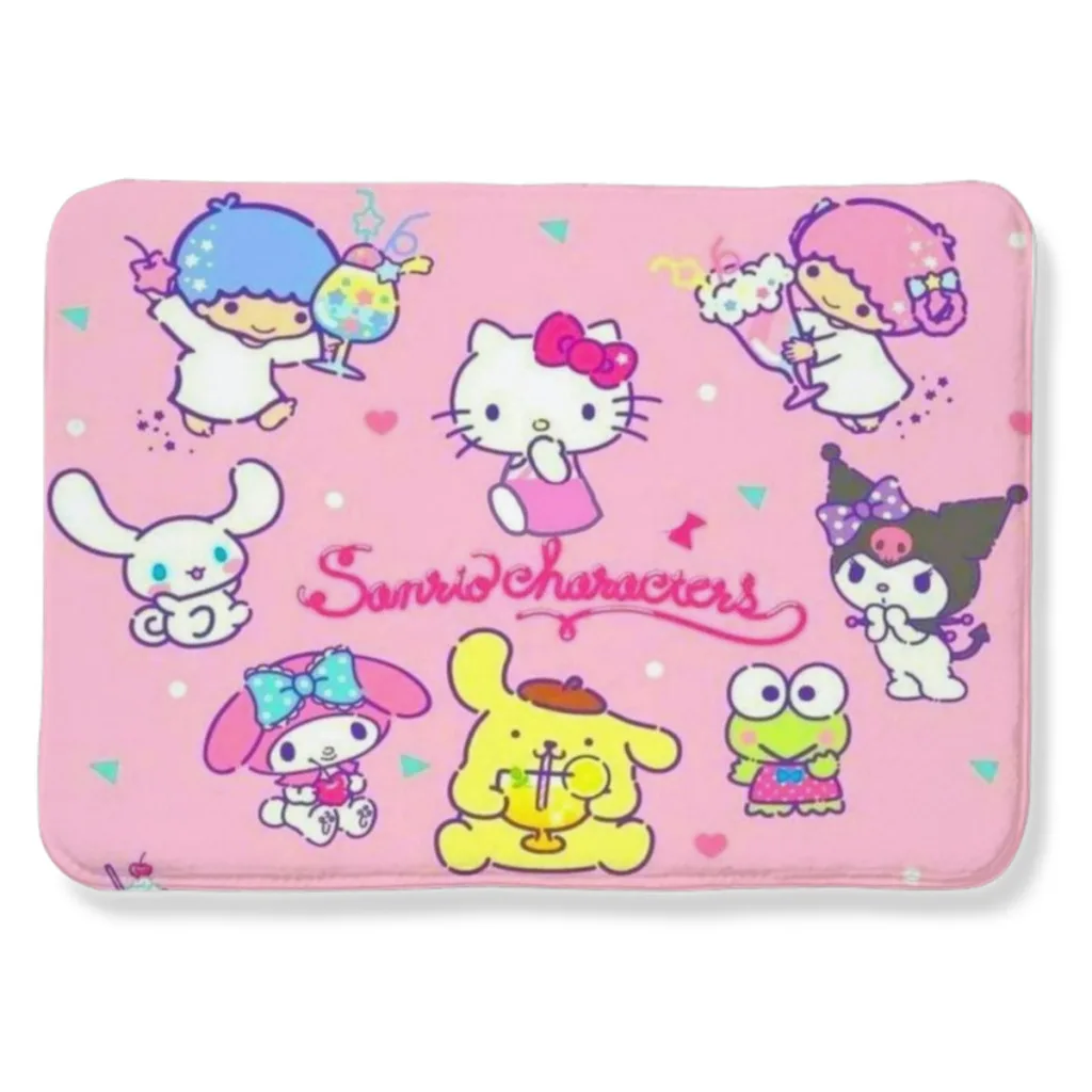 

Cute Comic Anime Hello Kitty Kawaii Large Size Living Room Rug Light Luxury Sofa Floor Mat Full Shop Home Room Bedroom