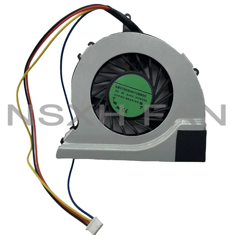 AB07005HX12BB00 5V 0,40A Ventilador de resfriamento de servidor de 4 fios