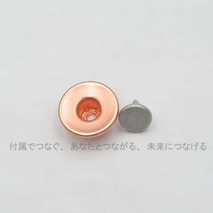 I-shaped Buckle, Japan YKK Imported One-piece Forming Copper Single-needle Jeans, Pants Placket Buckle 17mm Spot Buckle
