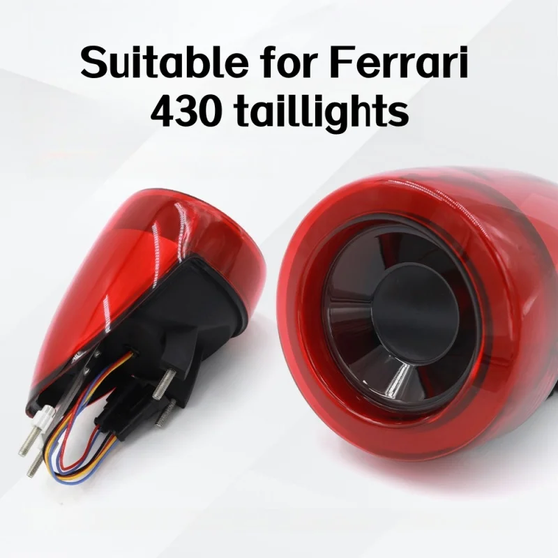 Suitable for F430 458 F8 LED Taillight Assembly Old Model Modified New Model All LED Taillight High Brightness Upgrade