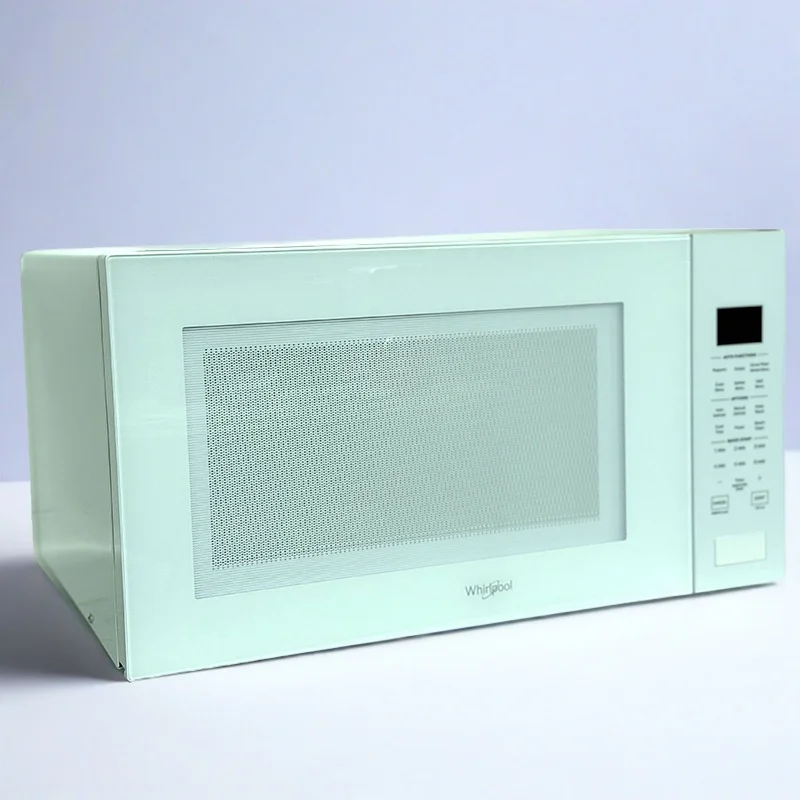 62L 2.0  Cu.Ft Large Capacity 1200W Commercial White Microwave OvenRated Output 420mm Glass Turntable Household  Microwave Oven