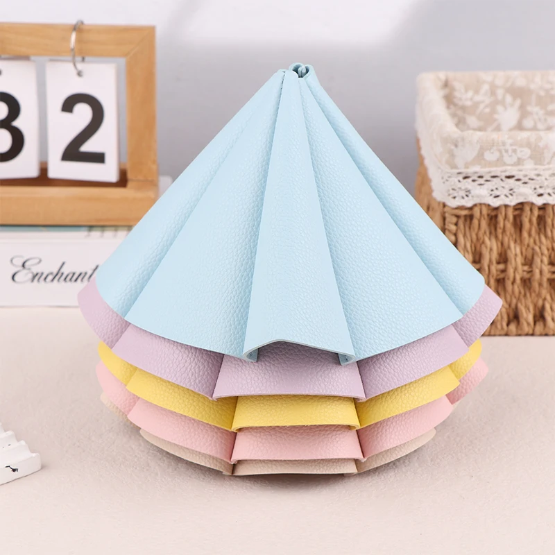 Leather Waterproof Lampshade LED Light Protective Cover Durable Hanging Garden Street Light Replacement PU Cover For Camping