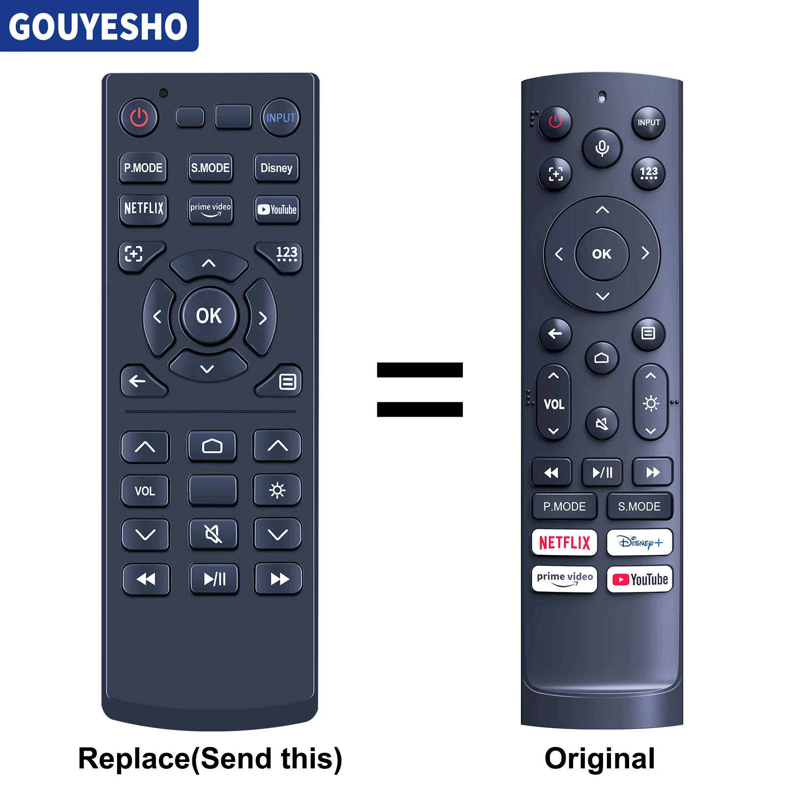 

New ERF3AD90H Voice Remote Control For Hisense TV C1 DLP Laser UHD 4K Projector