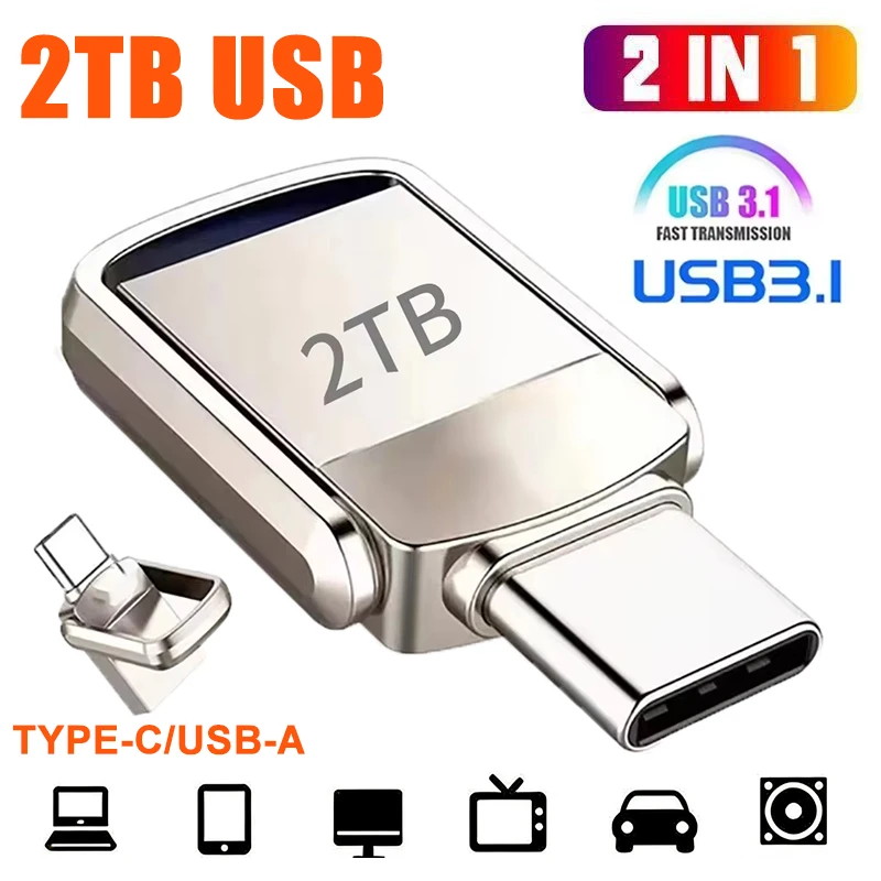 Usb Flash Drive 2TB…