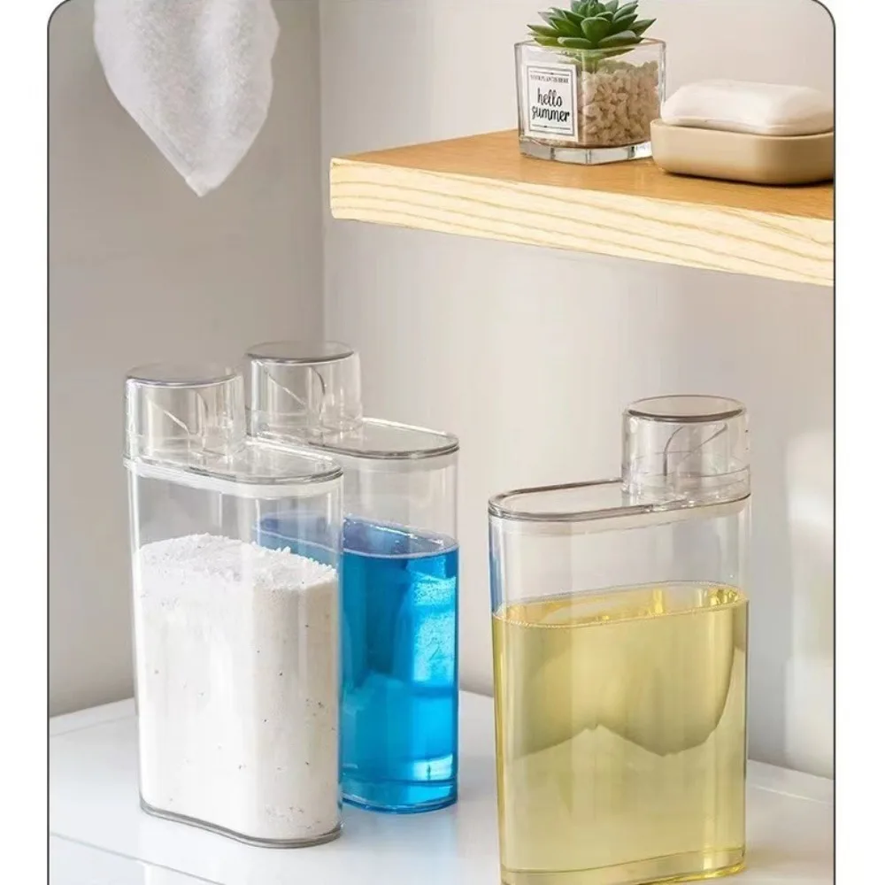 Transparent Clothes Softener Dispenser Scent Bead Container Washing Room