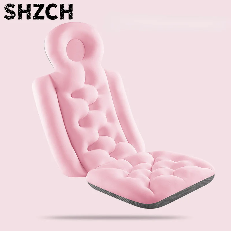 Adult Bath Pillow Full Body Spa Bathtub Cushion Bathing Pad Neck Back Relax Full Body Spa Head Rest Pillow Anti-slip Cushioned