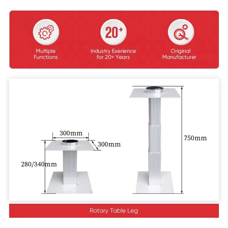 Adjustable Caravan Campervan Rv Table Caravan Dining Table Table for Motorhome