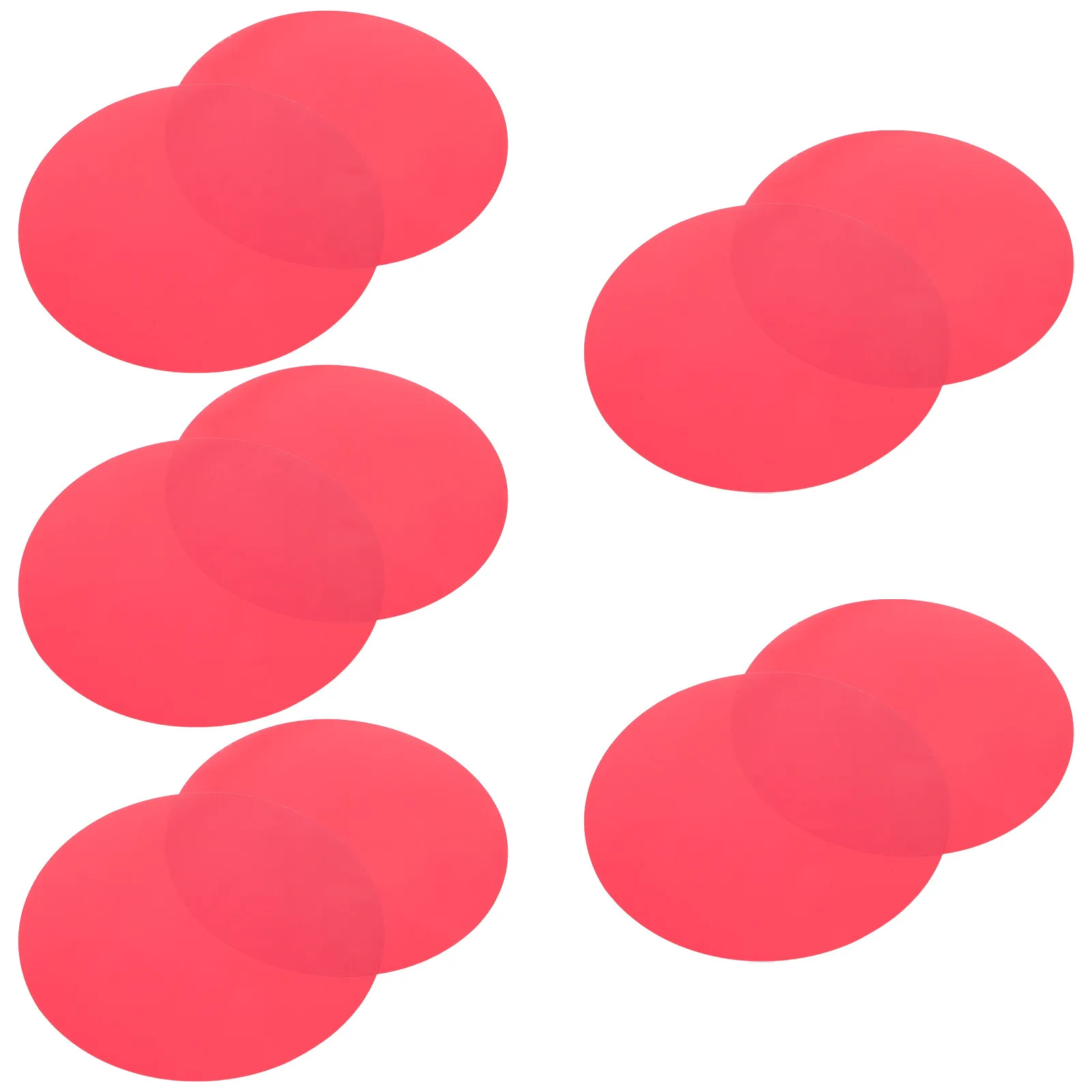 

10Pcs Ambient Lighting Gel Stickers Self-Adhesive Warm Light Filter Film Color Correction Diffuser Sheets for LED Lamps Color