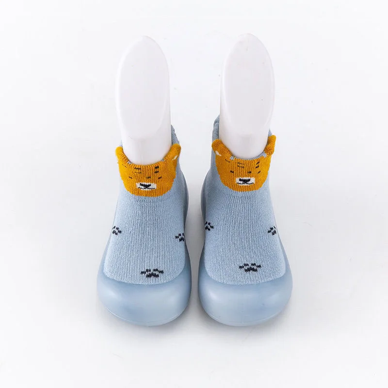 Infant Toddler Spring Summer Soft Sole Sock Shoes Cute Animals Unisex Baby Non-Slip Floor Socks Kids 0-3T Lightweight Prewalker