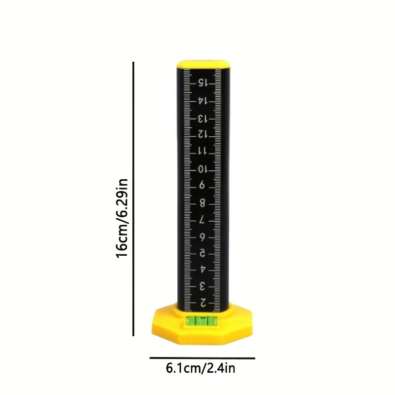 Heavy-Duty Leveling Tool with Laser Line, Ideal for Tile Installation Ceiling Floor Wall Professional Contractor DIY Projects