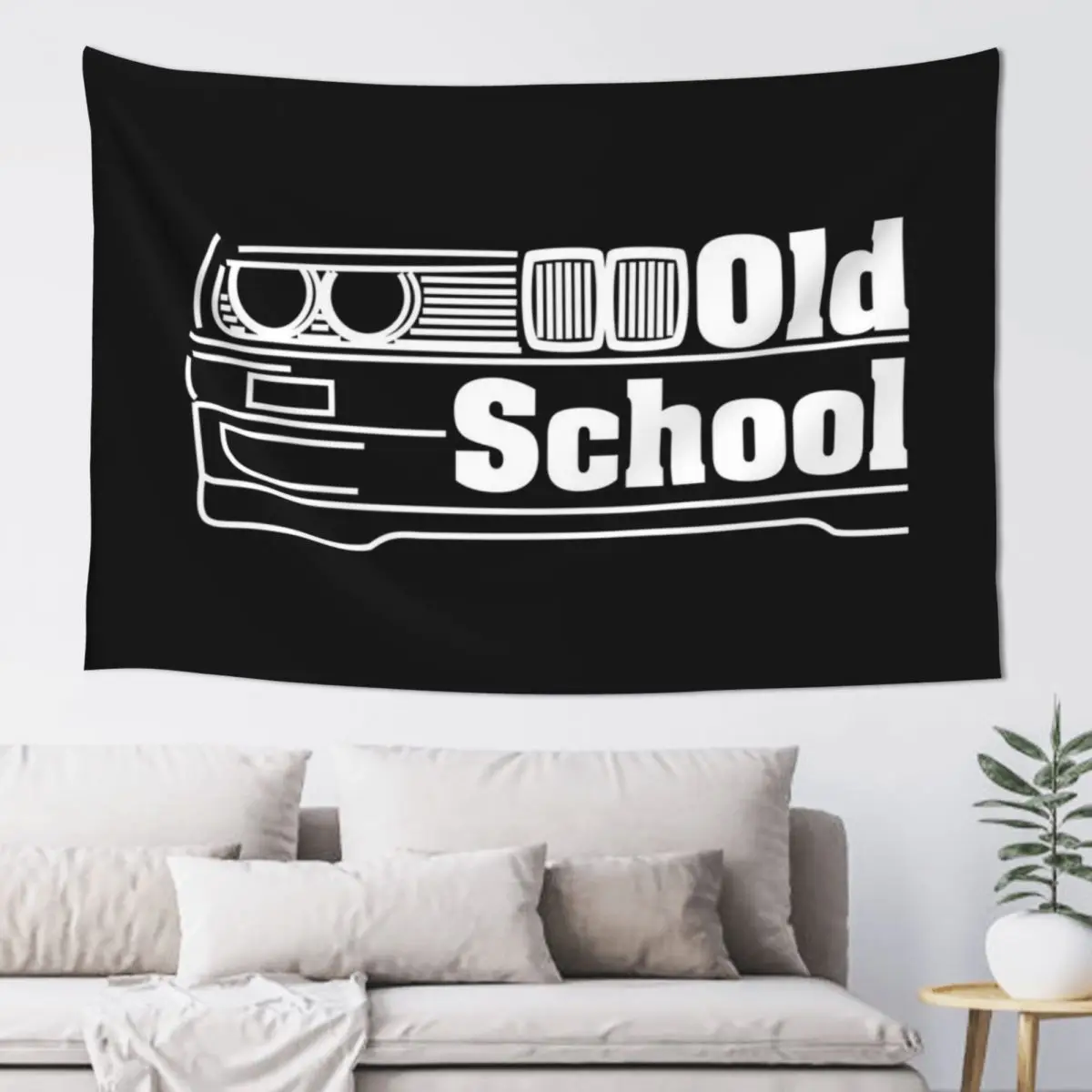 

E30 T-Shirt - White Tapestry Home Decor Accessories Wallpaper Home Decoration Tapestry