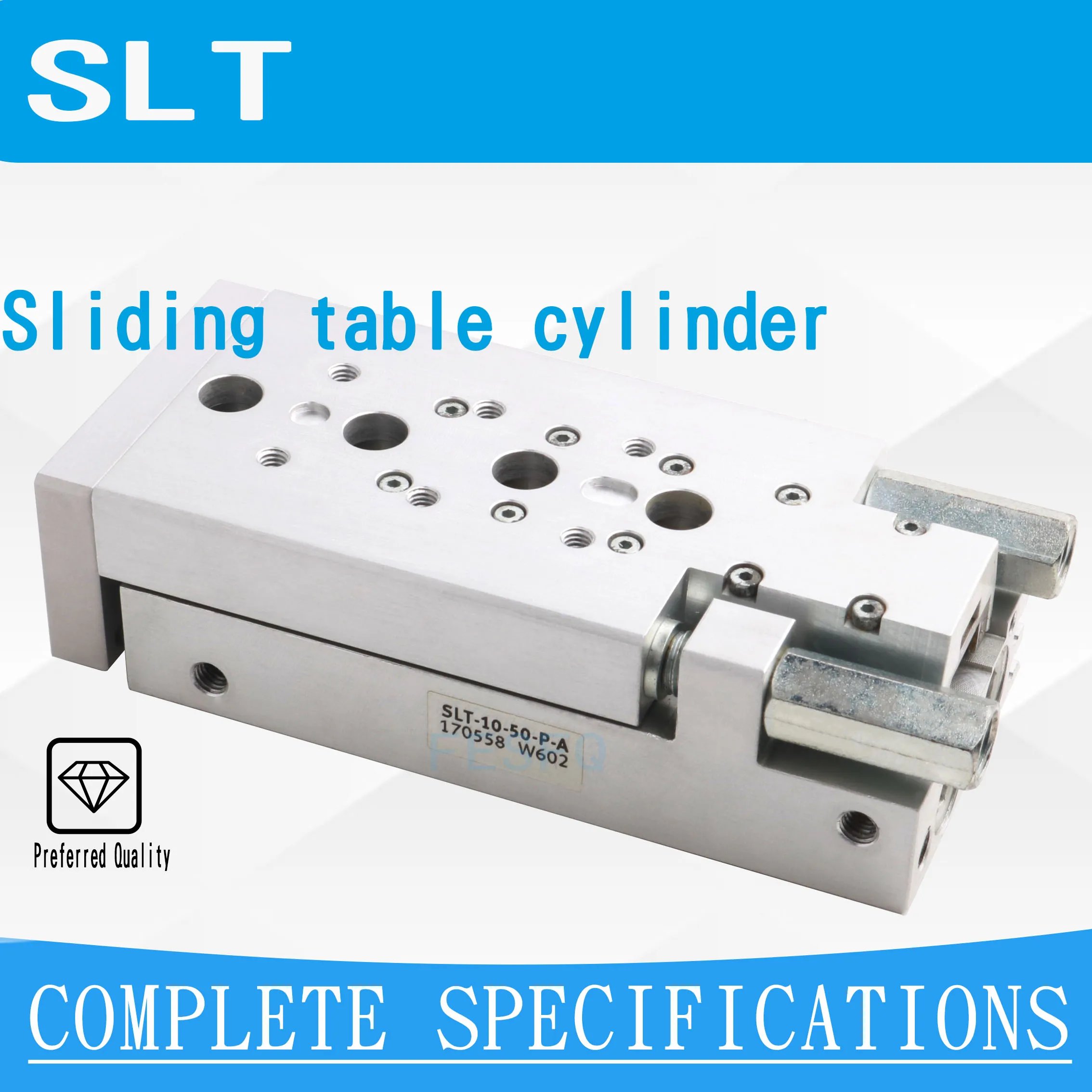 

Sliding table cylinder SLT-10-50-P-A 170558 SLT-10-30-P-A 170556