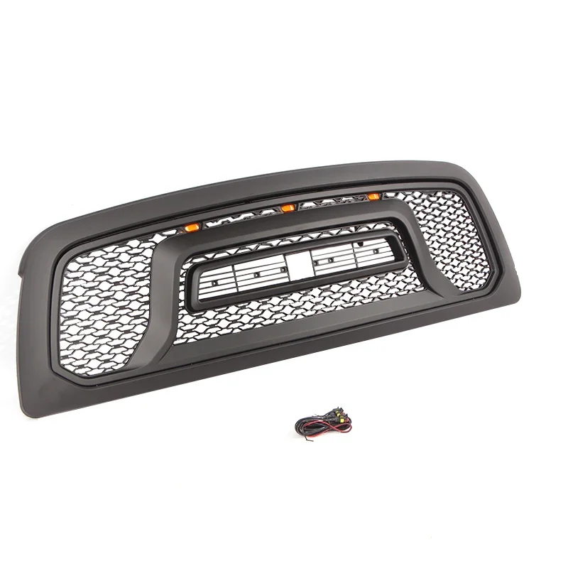 Matte Black ABS Grille with LED Lights Fit for 2009-2012 Dodge Ram 1500