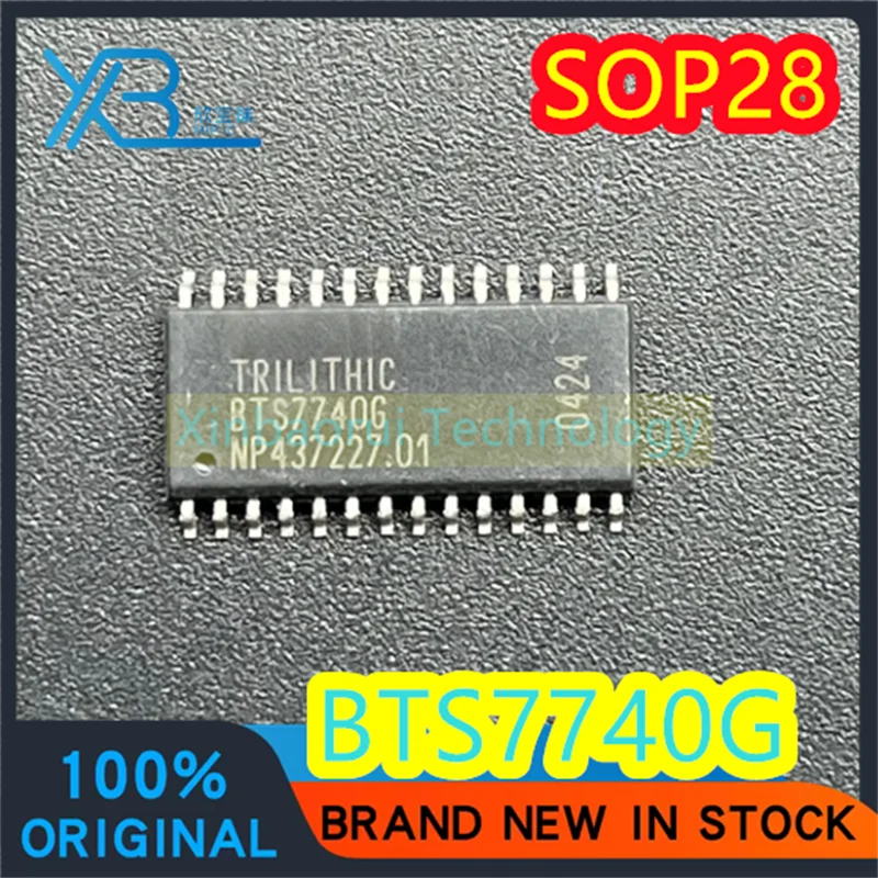 

(5/50pieces) BTS7740G BTS7740 SOP28 car door locker can lock but not open fault chip IC 100% brand new genuine