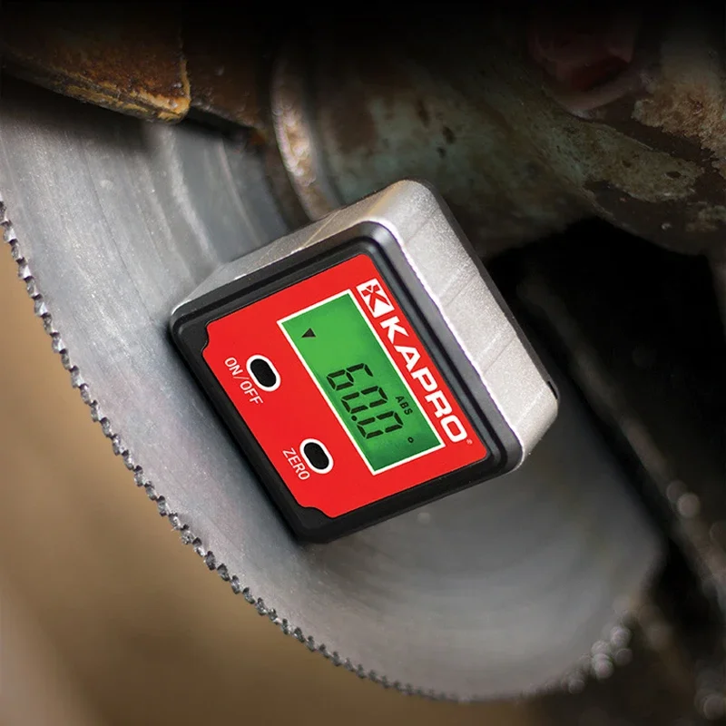 Kapro Mini goniomètre numérique de haute précision, boîte de niveau électronique, rapporteur magnétique, inclinomètre, détecteur d'angle IP54, jauge