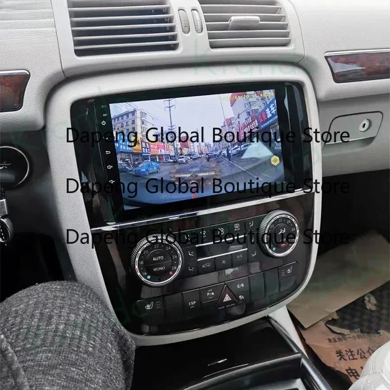 QLED Touch Screen Vehicle Multimedia Host GPS Navigation 360 Panoramic View Camera For R300 R350 W251 2007 To 2011