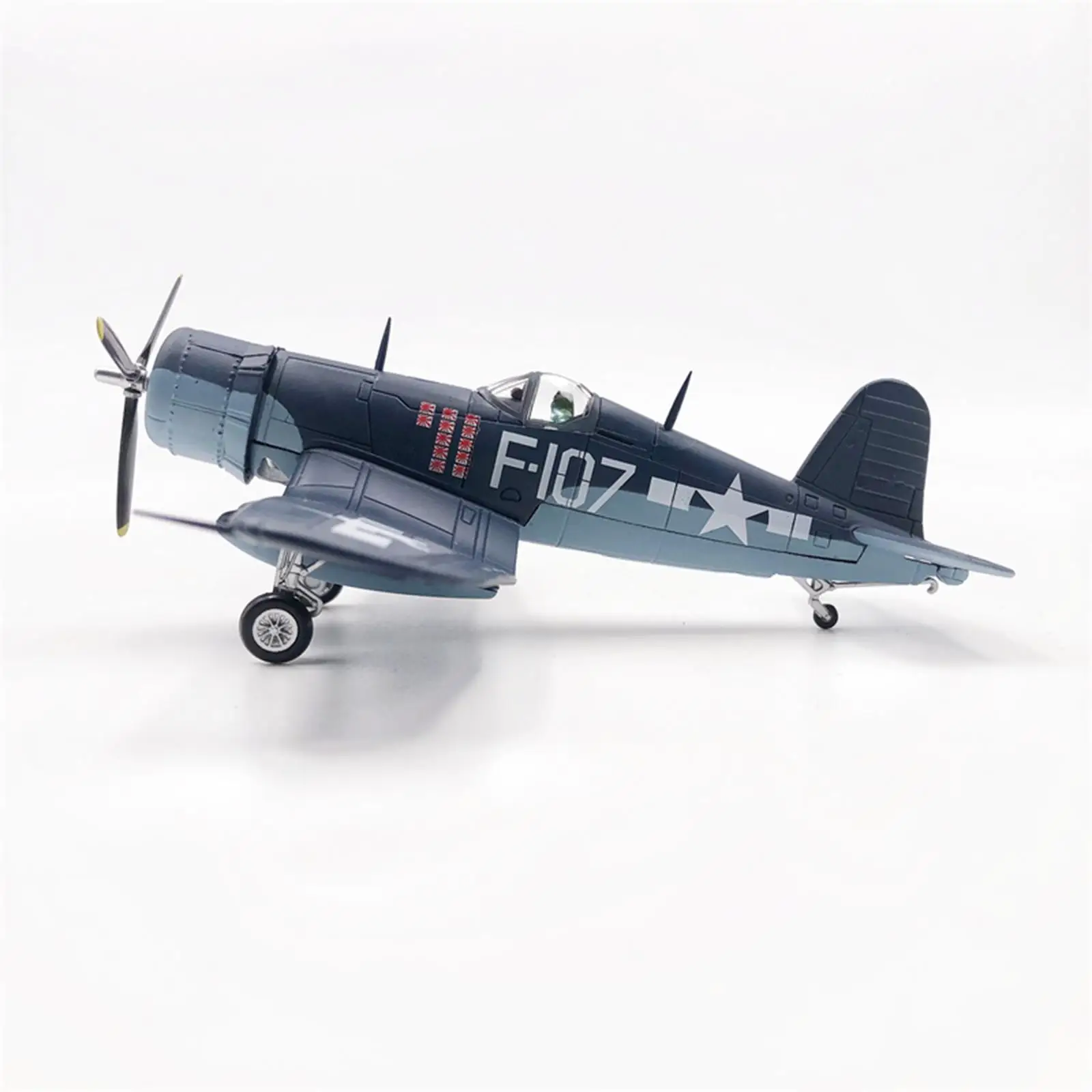 

1/72 Diecast Model Miniature Toys with Base Souvenir Retro Plane Model for TV Cabinet Office Bedroom