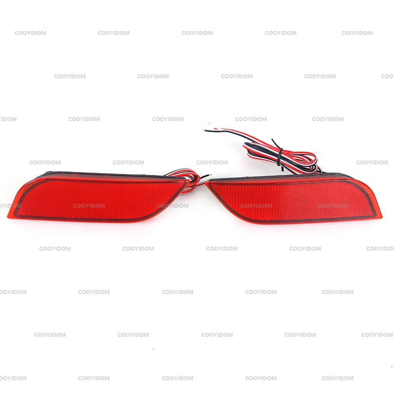 For Subaru Impreza XV WRX LEVORG Crossover 2Pcs LED Rear Bumper Light Brake Light Tail Reflector Stop Brake Lamp Car Accessories