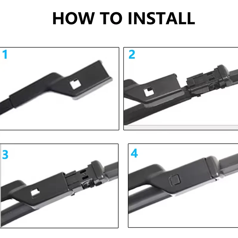 Wiper Front Wiper Blades Set For Citroen C4 Grand Picasso 2 2013-2022 Windshield Windscreen Window 30"+30"windshield wiper blade view 3