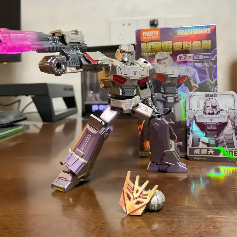 Hot Blokees Transformers Galaxy Version-7 Origin Wave2 Soundwave Shockwave Starscream Megatron 로봇 조립 장난감 아이 장난감