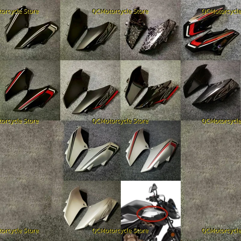 

Motorcycle ABS Trim Frame Cover Front Side Tank Air Vent Upper Fairing Kit Fit for Honda CB500F CB 500F 2019-2024 Accessories