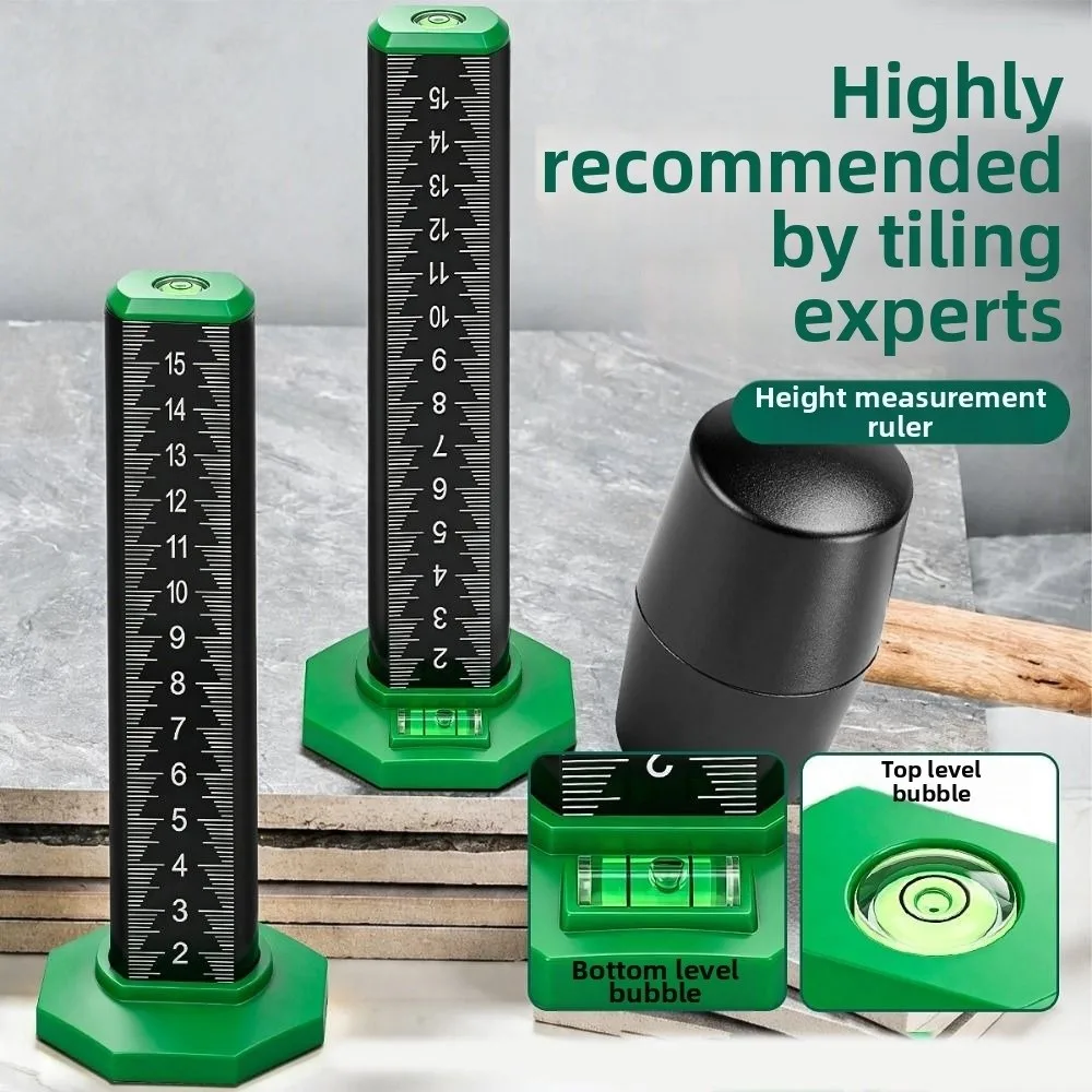 Professional Brick Laying Ruler Level Wall Tile Laying Magnetic Ceiling Leveling Ruler Easy Installation Marking Scales