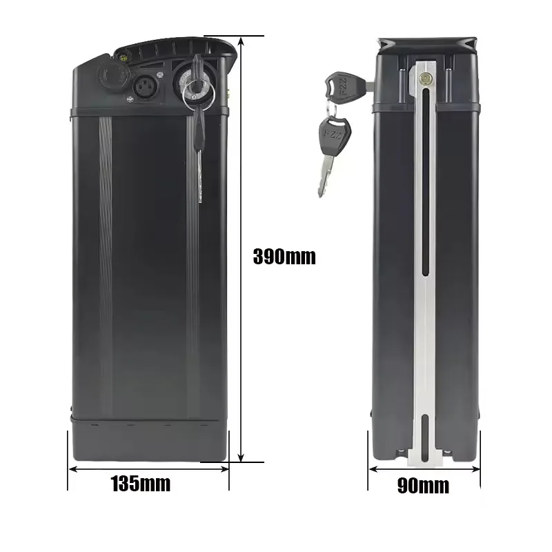 New Silverfish-Batterie Pour Vélo Électrique,  48V,20Ah, 30Ah, 17Ah, Batteries Haute Capacité, Cellules  18650 Power 500-3000W
