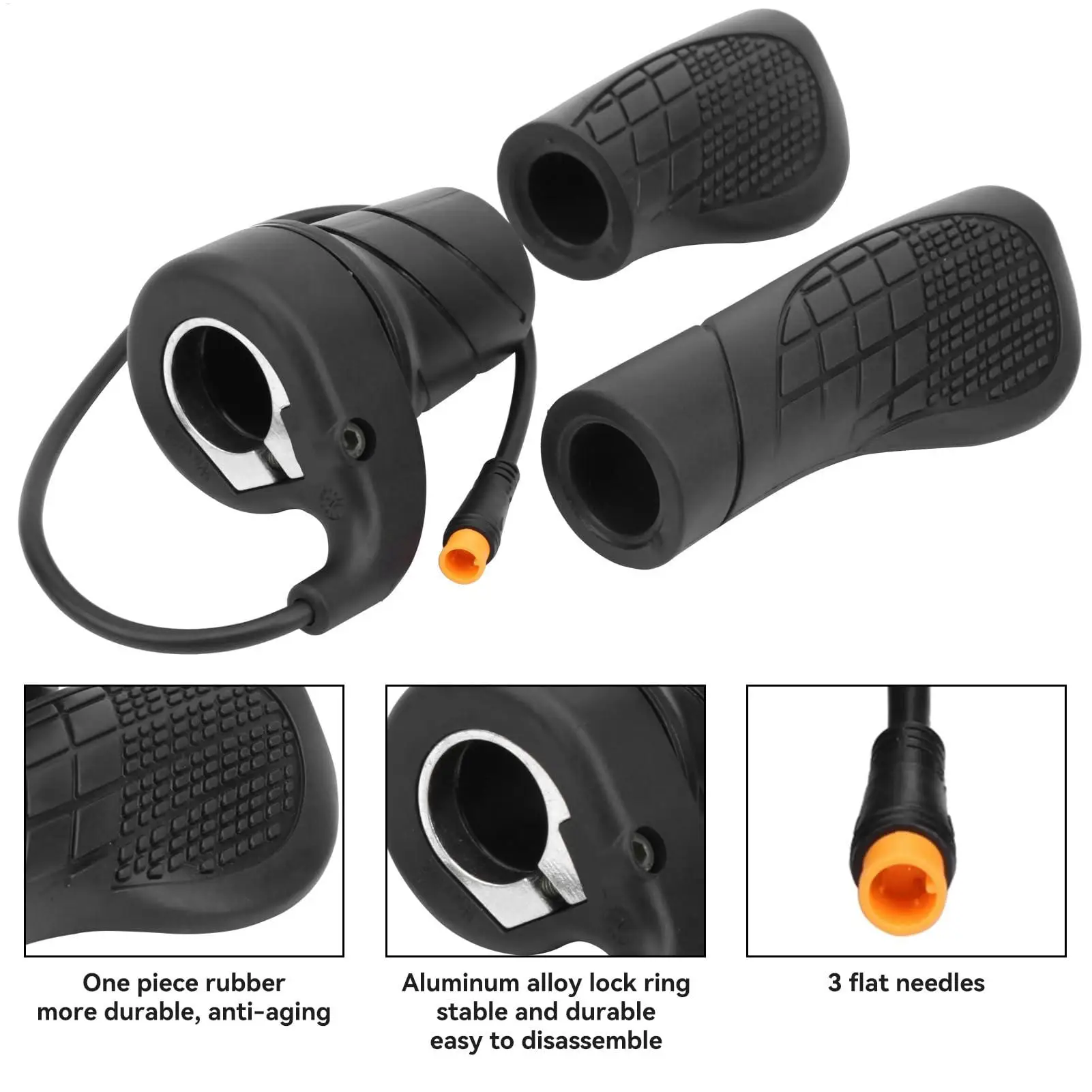 

20X правая ручка, полуповоротная дроссельная заслонка, модифицированная часть дроссельной заслонки для большого пальца, водонепроницаемая замена дроссельной заслонки для горных велосипедов