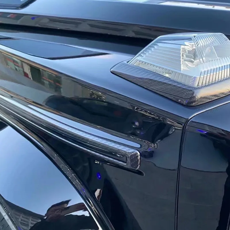 Carbon Fiber Side Body Molding Trim For Mercedes‑Benz G Class W464 W465 G350 G400 G450 G500 G63 2019‑2026 Door Waist Line Decor