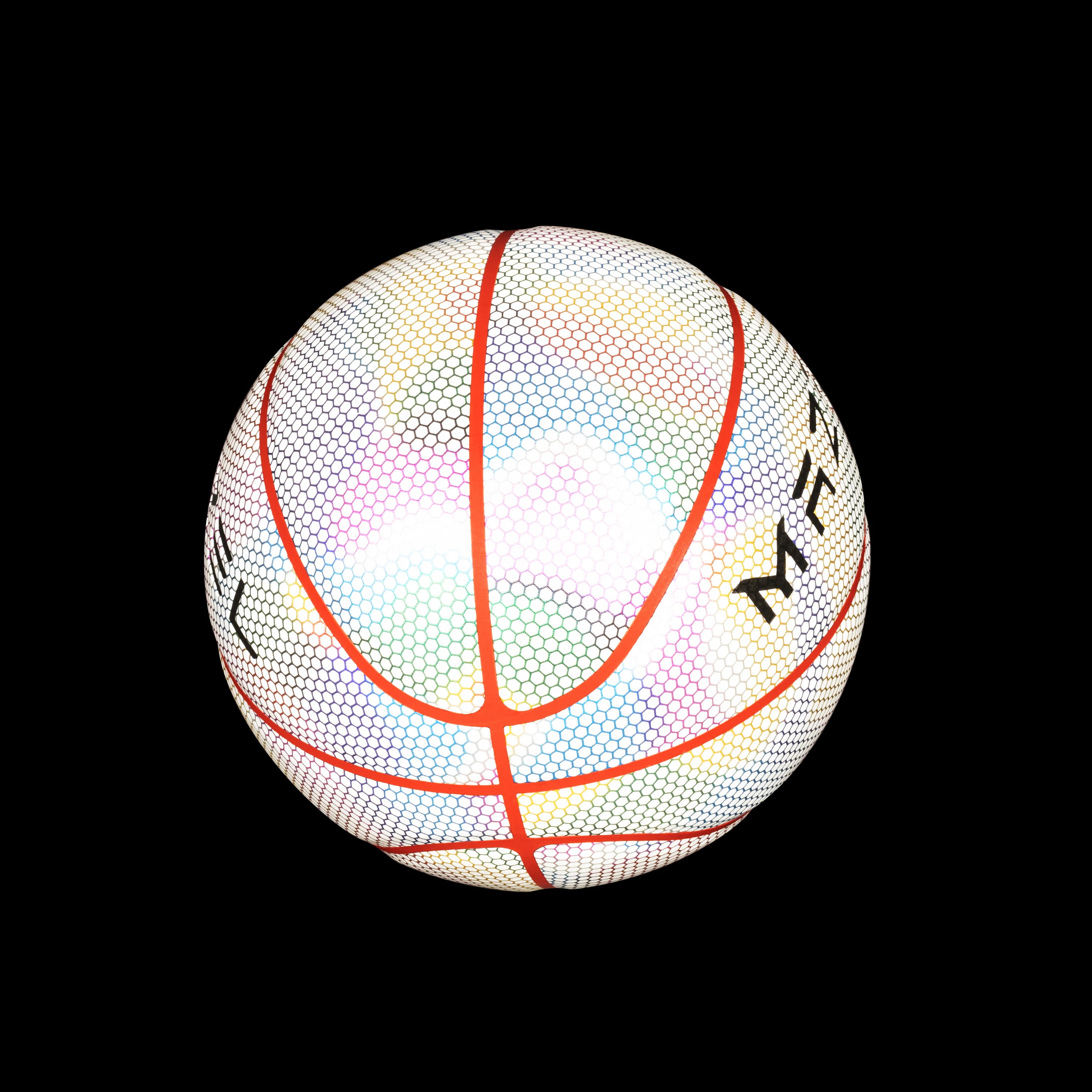 ลูกบาสเก็ตบอลเรืองแสง MAZEL 2025 ขนาด 7 สำหรับผู้เล่นบาสเก็ตบอล ของขวัญสำหรับการเล่นเกมยามค่ำคืนที่สมบูรณ์แบบ