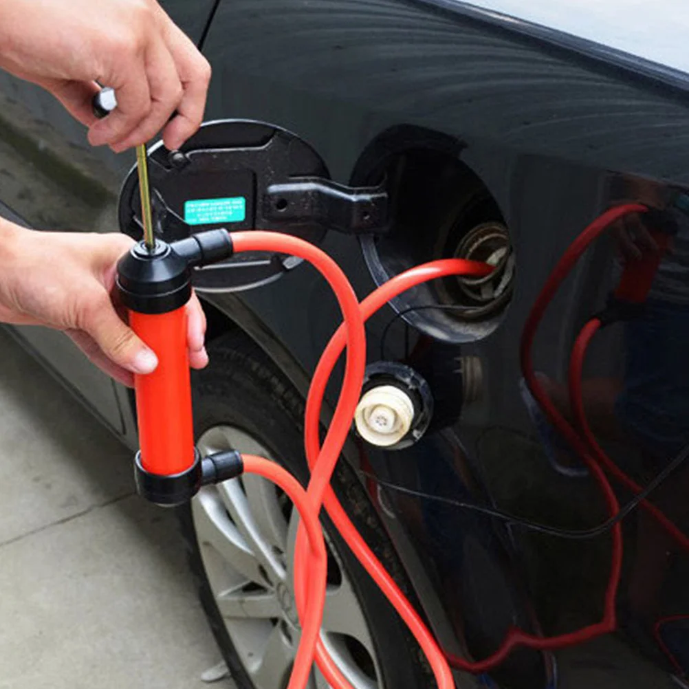 1 Set Manual Siphon Pump For Oil Water Transfer Hand Pump For Lawn Mower Motorcycle Yacht Fuel Oil Sucker Pumping Unit