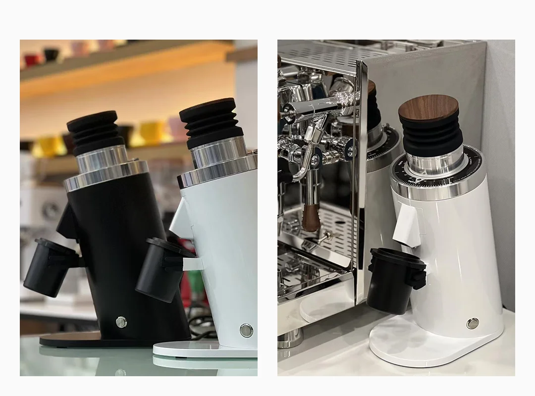 DF64 Gen 2 elektrische koffiemolen roestvrij staal platte braam verstelbaar 64 mm voor enkele dosis 110 V / 220 V huishoudelijk gebruik