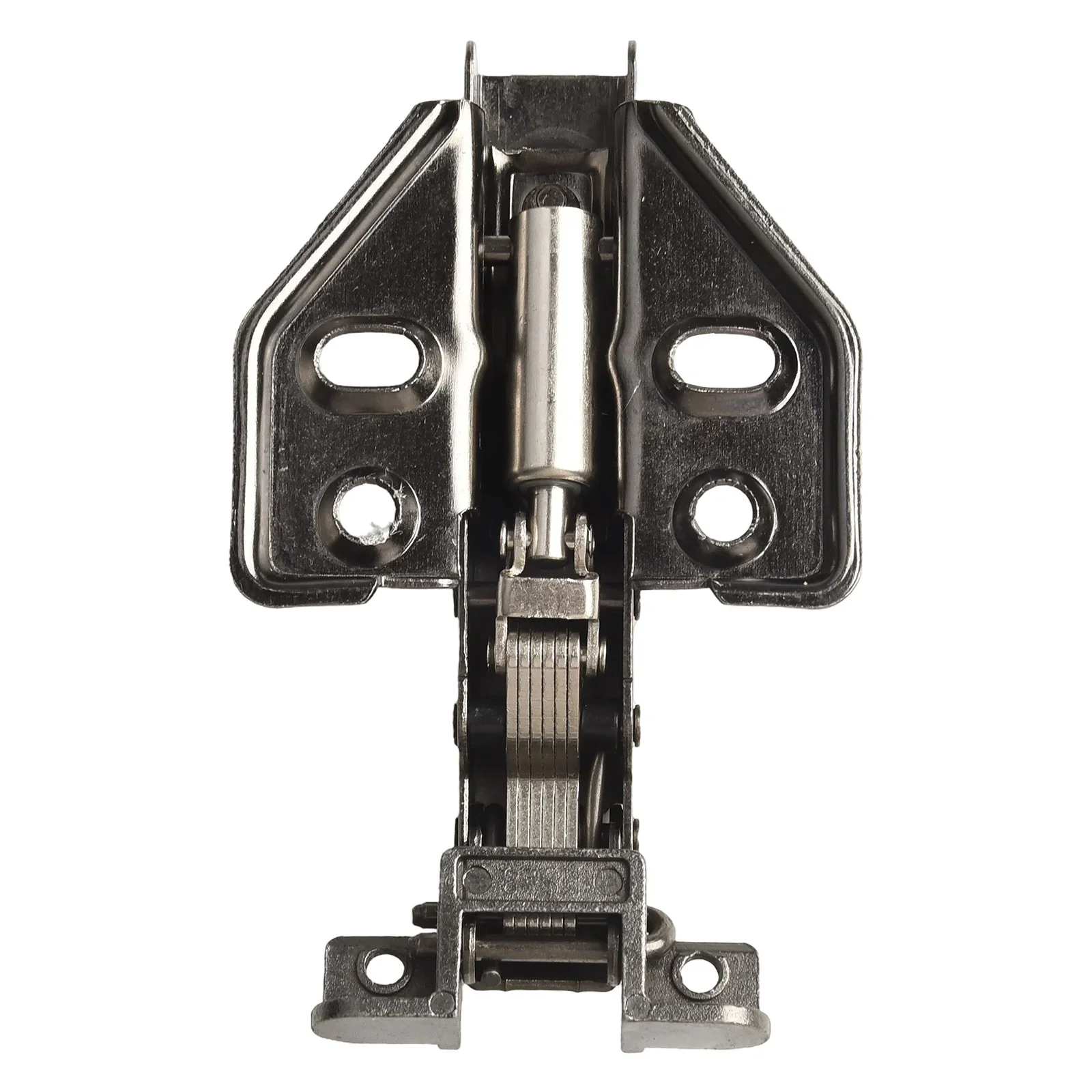 Silent Closing Hinge Aluminum Frame Hinge Home Improvement Hydraulic Damping System Integrated Oil Cylinder For Glass Cabinets