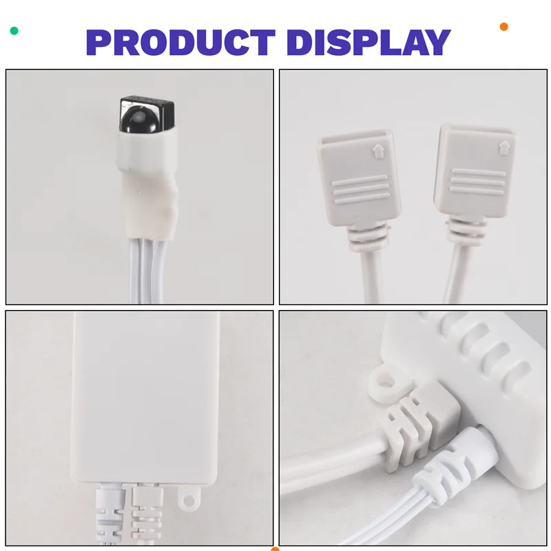 

B50B-RGB LED Controller+44 Keys Remote Control RGB DC12V For 2835 5050 RGB Light Strip