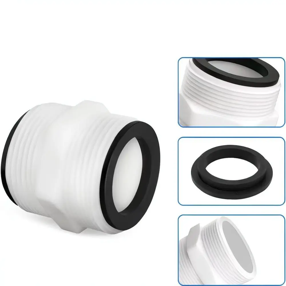 Pool Filter Pump Hose Adapter 1.5 Inch Connector For Intex Coleman Replacement Parts Durable ABS Swimming Pool Fittings