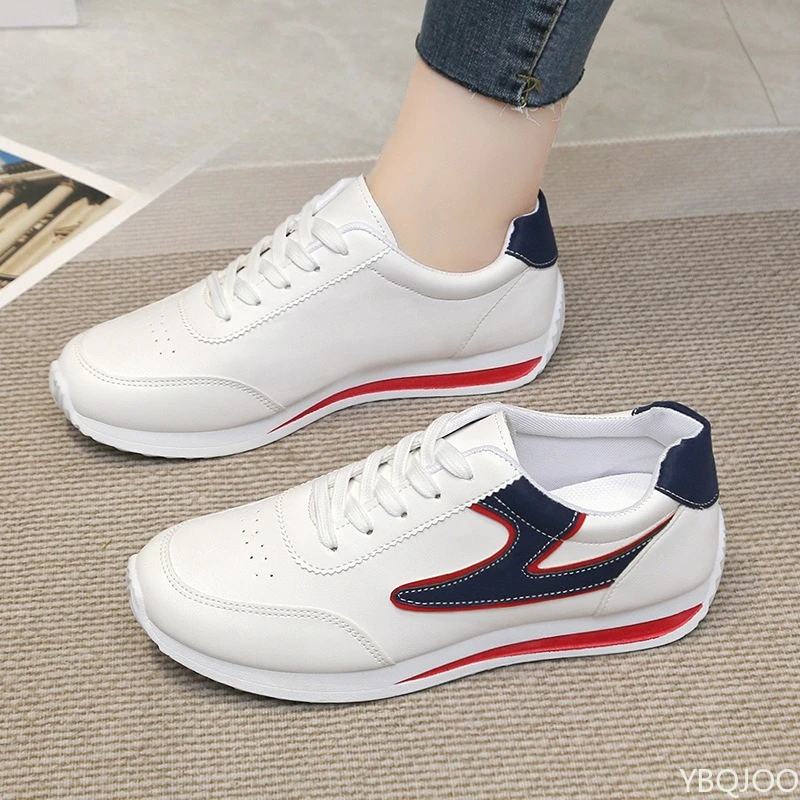 春の新作、通気性抜群で多用途なレディーススニーカー。カジュアルで快適なスポーツシューズ、軽量でファッショナブルなランニングシューズ。