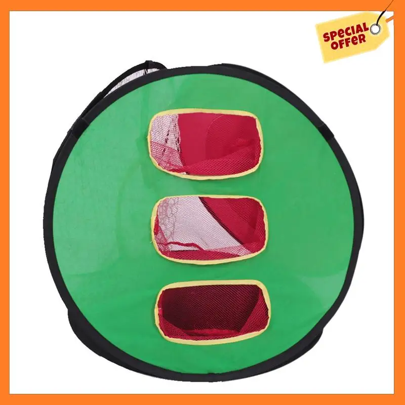 

AD08-Golf Practice Net Golf Chipping Net Swing Training Portable Foldable Indoor Outdoor Chipping Pitching Cages Mats