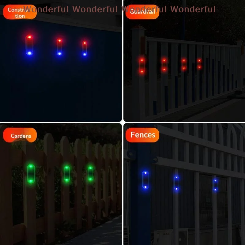 

Car Mini LED Solar Powered Warning Light Wireless Anti-Theft Caution Lamp Night Flashing Safety Beacon