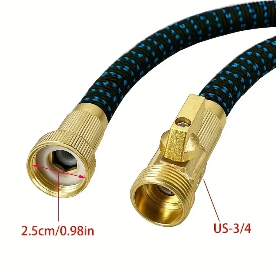 NEW High Pressure Expandable Magic Garden Hose Adjustable Spray Gun Quick Connect Portable For Car Wash Lawn Garden Irrigation ﻿